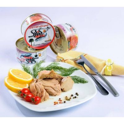 کنسرو ماهی تن در روغن 180 گرمی کارتن دار کُنارک هوور کنسرو ماهی تن در روغن 180 گرمی کارتن دار کُنارک هوور